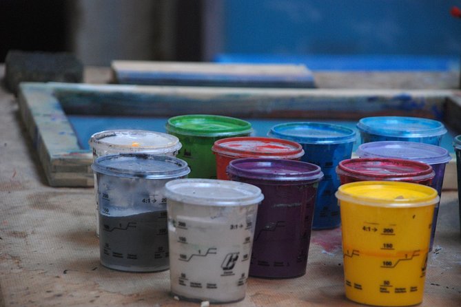 Basic Artistic Screen Printing Course - Color Decisions in a Venetian palace setting