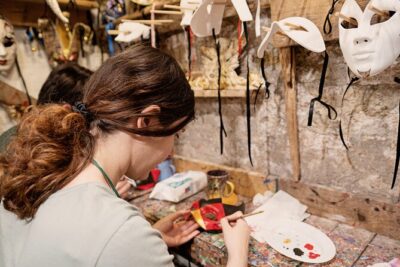Carnival Mask Decoration Class at Casanova's Prisons - One Hour to Design Your Carnival Mask