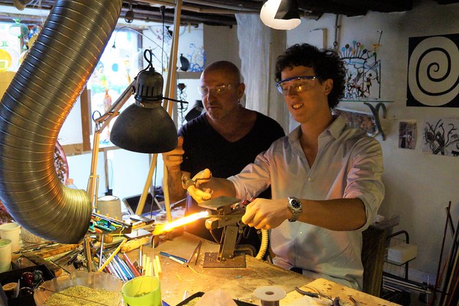Create your Glass Artwork: Private Lesson with Local Artisan in Venice - The Flow of Your 90 Minutes: Your Session, Then the Master Demo