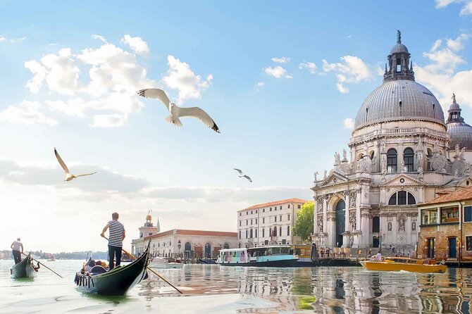 Enchanting Venice: City Walk & Majestic Gondola Ride! - Grand Canal Views From the Walk, Then From the Water