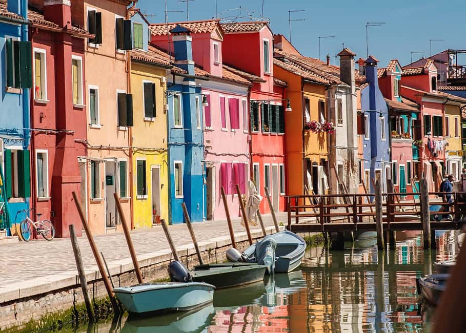 From Venezia: Murano, Burano, and Torcello Self-Guided Tour - Setting out from San Marco to the lagoon