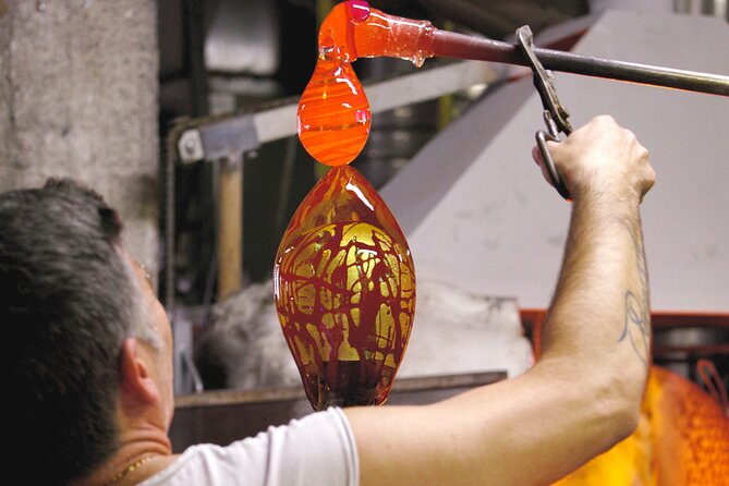 From Venice: Private boat from hotel, Glass blowing demo and Gift - Gino Mazzuccato Murano Glass: what you’re walking into