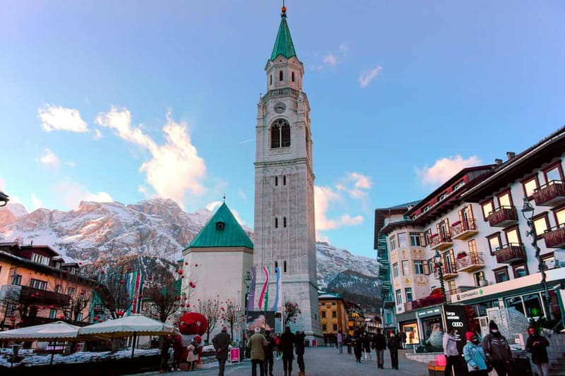 From Venice: The Best of the Dolomites Mountains Day Trip - Stop in Cortina d’Ampezzo: Olympic 2026 town vibes and Corso Italia