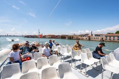 Full-day boat tour to Murano Burano Torcello from Chioggia - The Laguna Sud Audioguide: your “instant museum” on the water