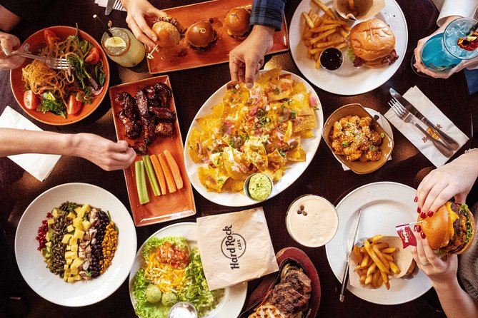 Hard Rock Cafe Venice with Set Lunch or Dinner - The set menus: Gold (2 courses) vs Diamond (3 courses) value check
