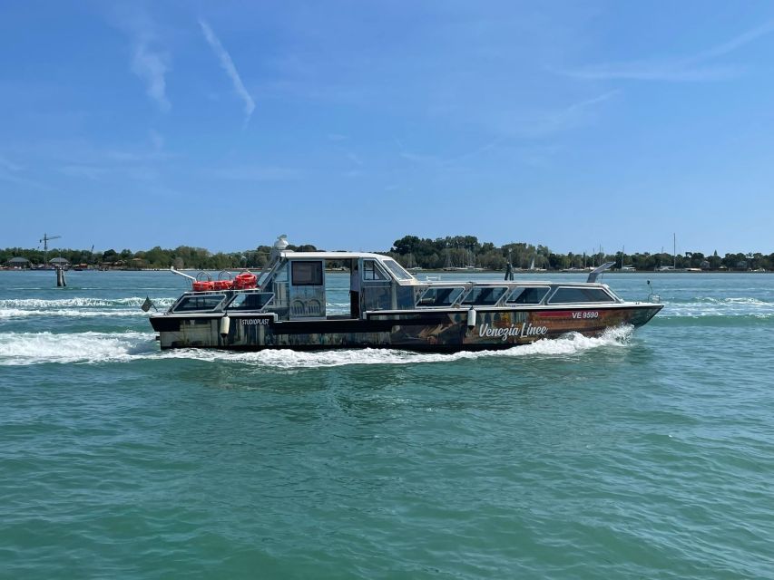 Mini Cruise from Ple Roma to St Mark's areas with guide - A 20-minute lagoon hop from Stazione di Santa Lucia to San Marco
