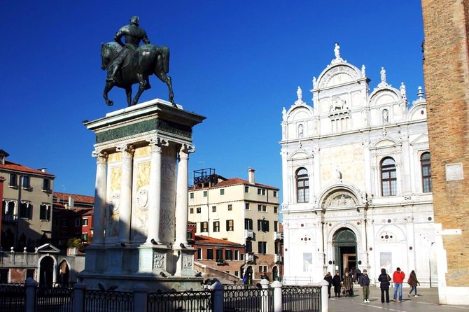 Morning Venice Walking Tour plus St Mark's Basilica Guided Visit - The route from San Marco’s edge toward Rialto