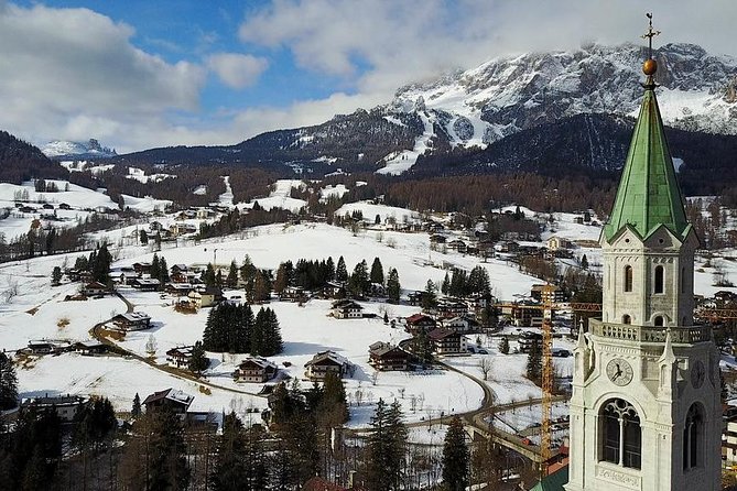 Private Dolomites Day Trip from Venice by Mercedes Van - Cortina d’Ampezzo: the town stop that sets the tone