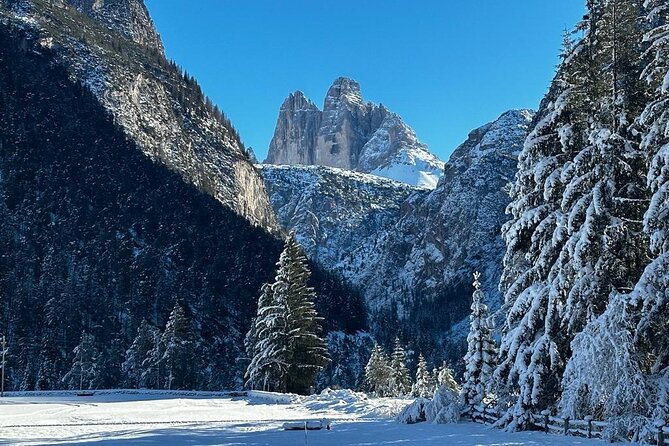 Private Dolomites Winter Day Tour from Venice - Lago d’Antorno: Quiet Winter Drama