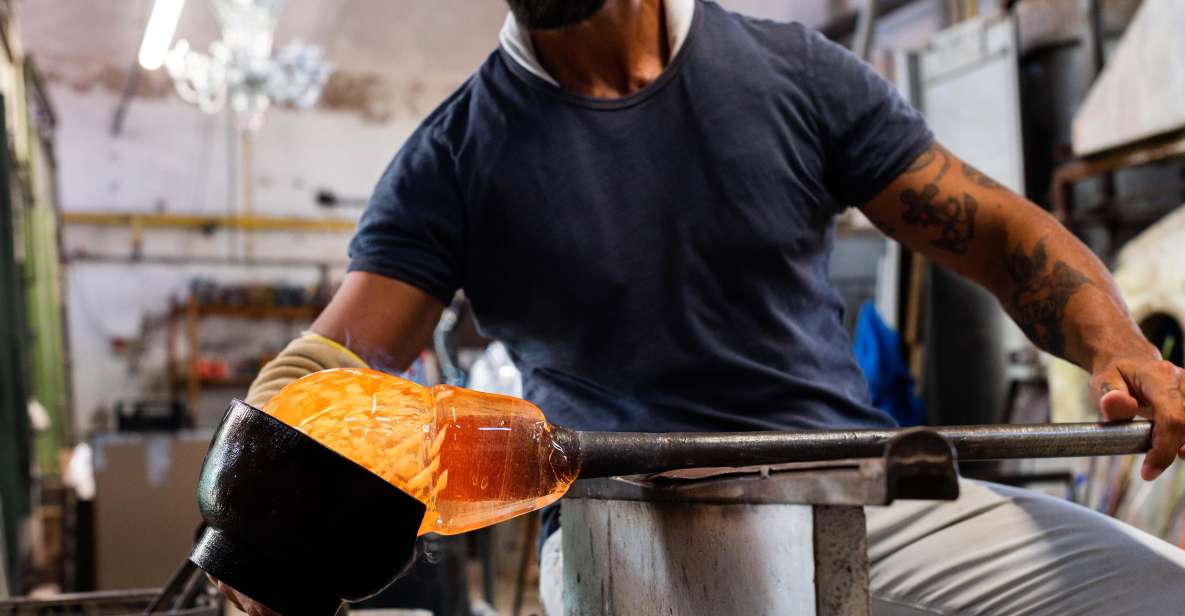 Private tour to Murano with Hotel pick up and glass factory - Murano glass factory time: watching masters shape molten glass