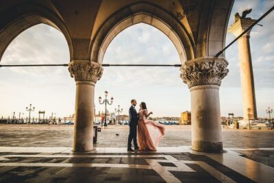Sunrise Couple Photoshoot Tour - The route after San Marco: calli, corners, and built-in variety
