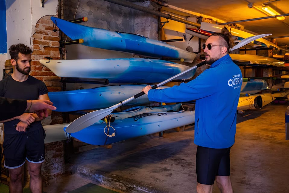 Venice Beginner's Kayak Tour in the Medieval Arsenal - Meeting Point at RSCQ and How the Flow Works