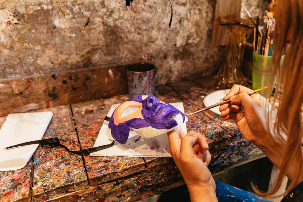 Venice: Carnival Mask Workshop - Who should book this workshop (and who shouldn’t)
