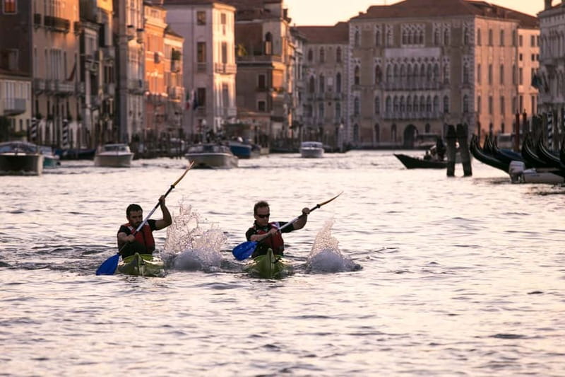 Venice: Guided Canal Kayak Tour at Day, Night, or Sunset - The Route from Venetian Rowing to Cannaregio and Back