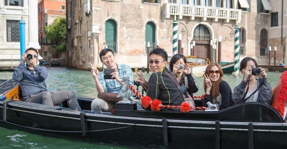Venice: Shared Gondola Ride - What You’ll See on the Water: Bridges, Basilica della Salute, and La Fenice