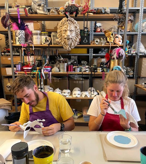 Venice: Venetian Masks Workshop - Photos and the Film-Mask Reference Wall