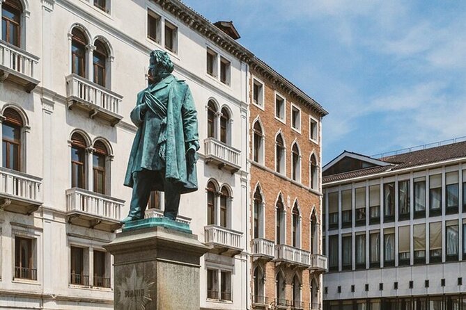 Venice Walking Tour with Gondola Ride Experience - The most famous theatre and a beautiful church stop