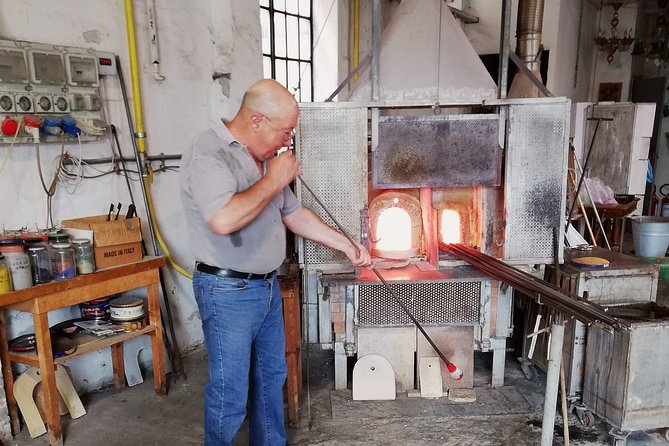 Vetreria Guarnieri Murano experience - Workshop Choice: Design Your Own Pattern, Then Wait for Cooling